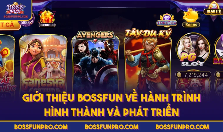 Giới thiệu BOSSFUN về hành trình hình thành và phát triển